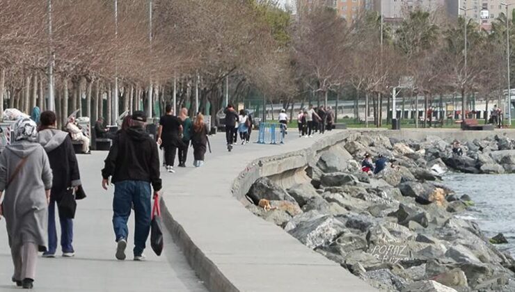 İstanbul’da sıcak hava: Vatandaşlar sahillere akın etti