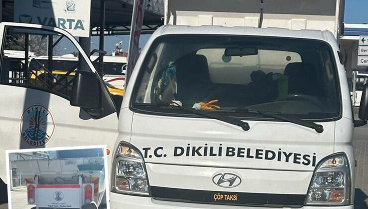 İzmir’de belediyeye ait çöp aracının plakası tepkilere neden oldu