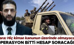 Operasyon tamamlandı