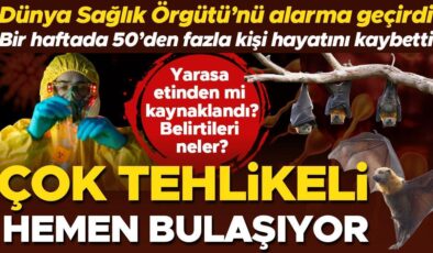 Sağlık yetkililerini alarma geçirdi: Çok tehlikeli, hemen bulaşıyor! Bir haftada 50’den fazla kişi hayatını kaybetti… | Yarasa etinden mi kaynaklandı?