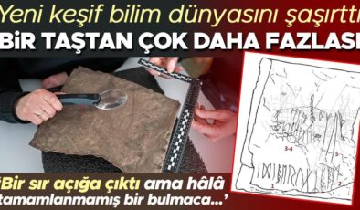 Yeni keşif bilim dünyasını şaşırttı: Bir taştan çok daha fazlası… ‘Bir sır açığa çıktı ama hâlâ tamamlanmamış bir bulmaca…’