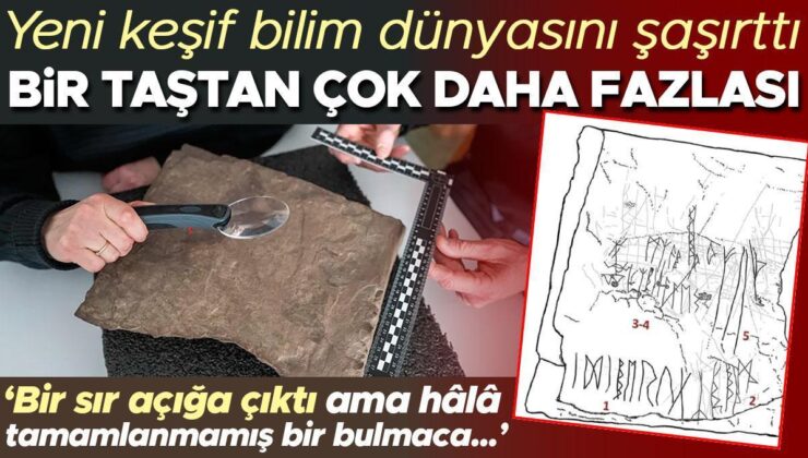 Yeni keşif bilim dünyasını şaşırttı: Bir taştan çok daha fazlası… ‘Bir sır açığa çıktı ama hâlâ tamamlanmamış bir bulmaca…’